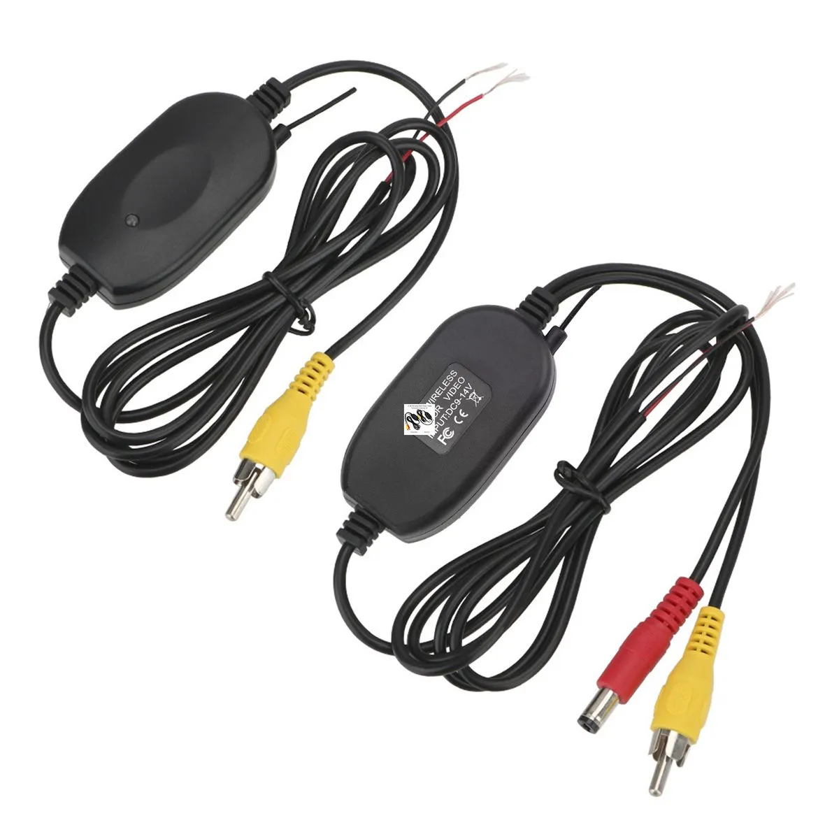 2.4GHz Wireless Signal Receiver and Transmitter Set for Car Reverse Camera