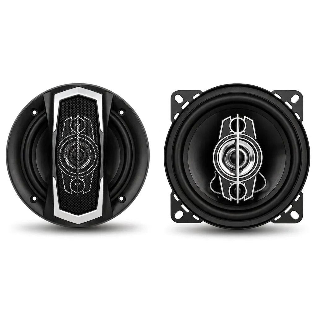 Digimark 4-Inch 250W 2-Way Coaxial Car Speakers (Pair) - DGM-3041K