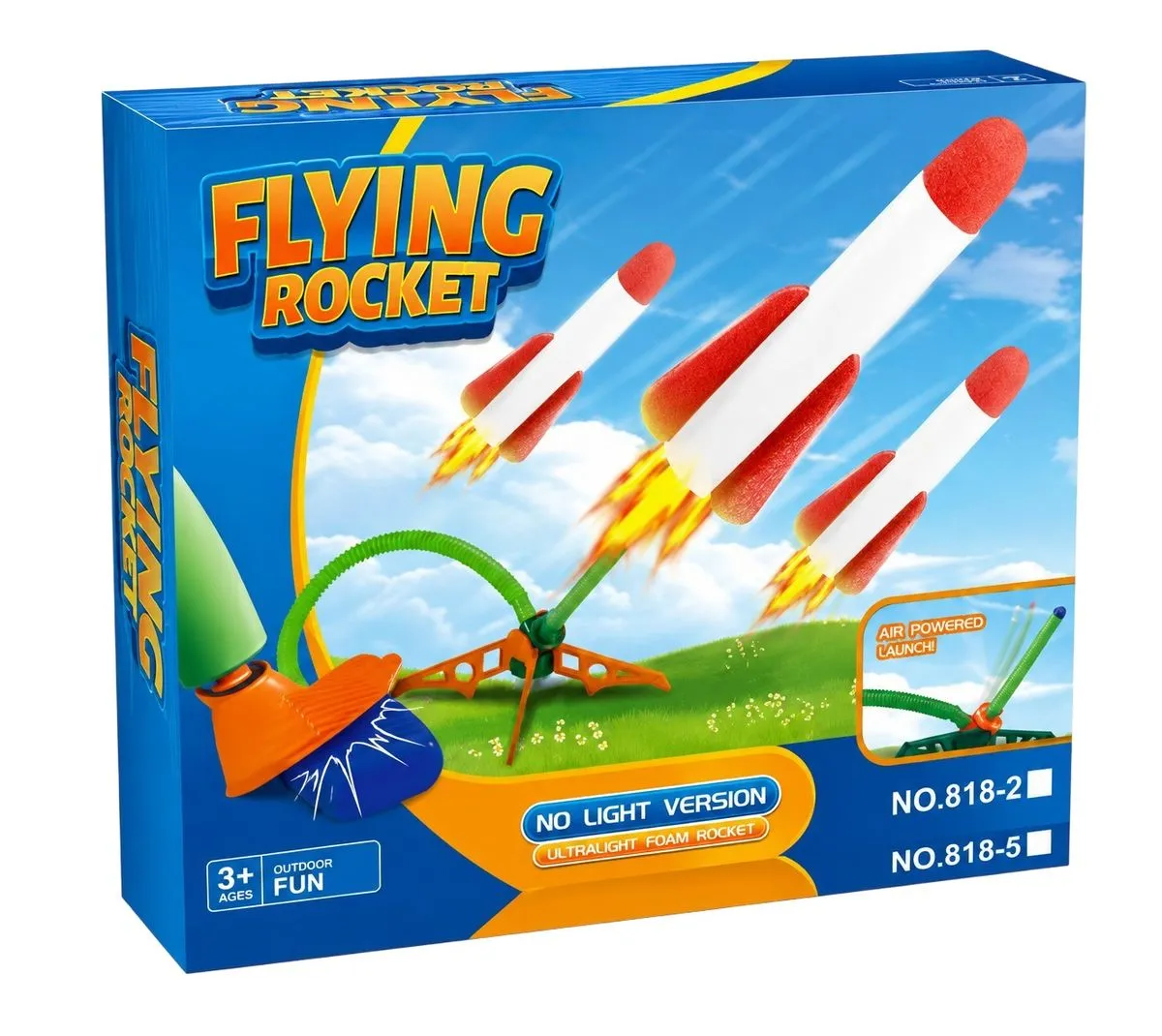 Flying Rocket Launcher Toy Set