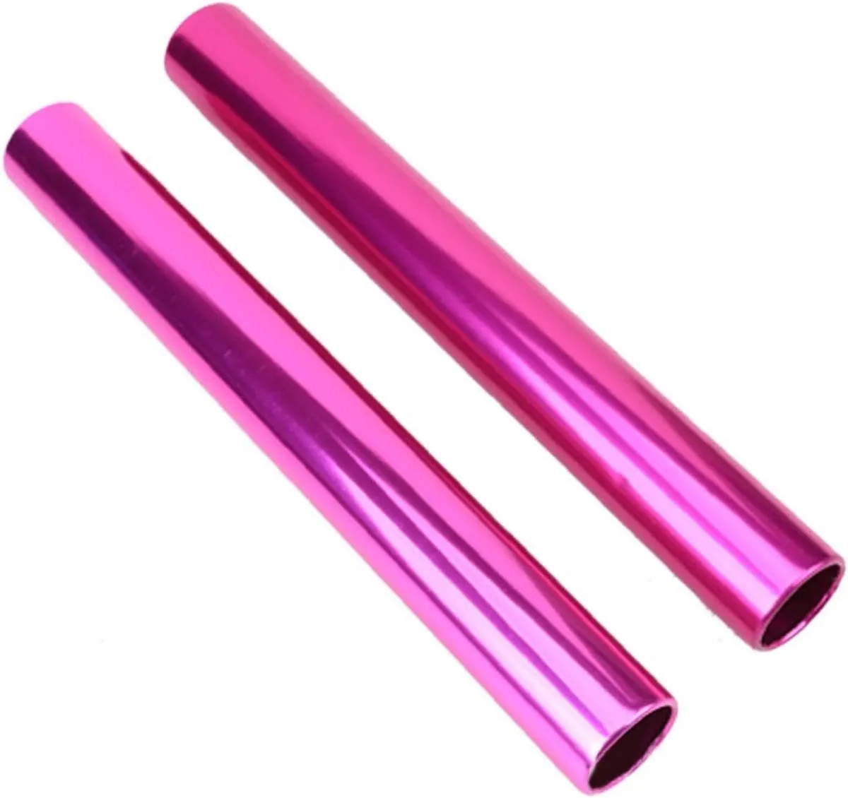 2Pcs Aluminum Alloy Relay Sticks for Athletics and Outdoor Games