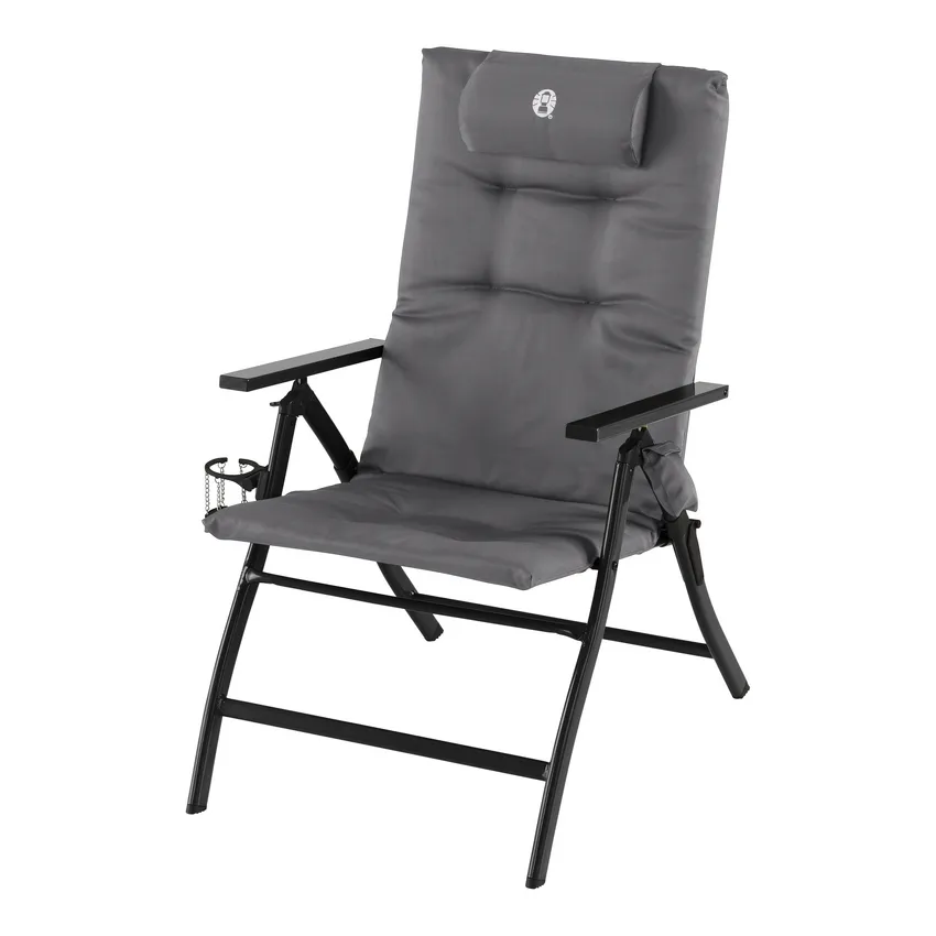 Coleman 5-Position Padded Foldable Camping Chair - Steel Frame - 130kg