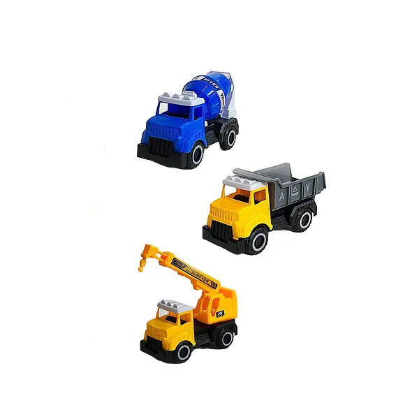 Engineering Vehicles Toy For Kids - Set Of 3