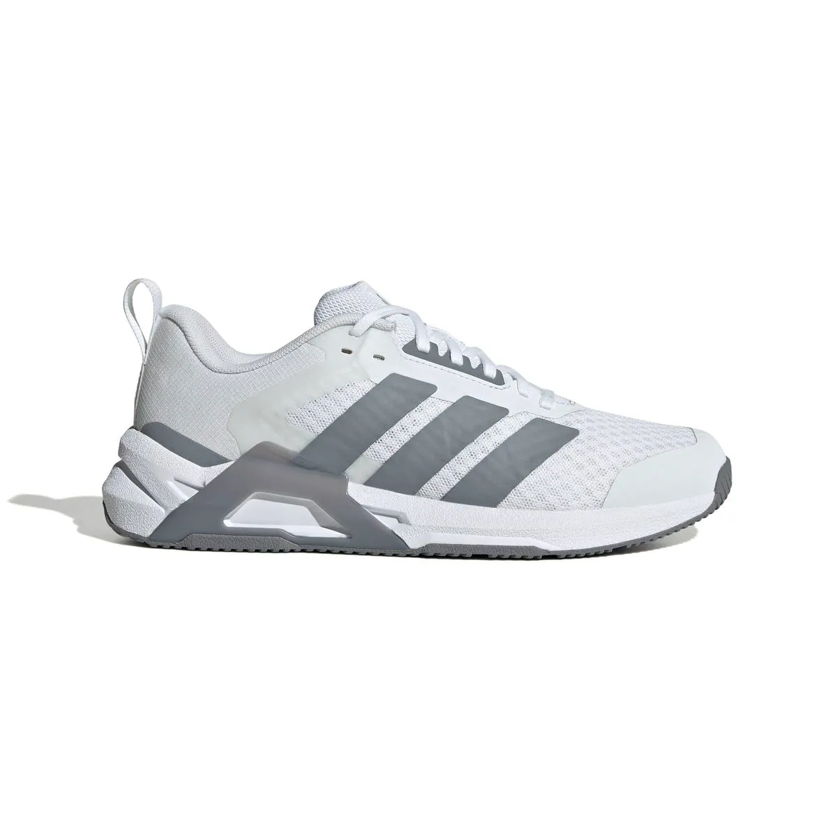 adidas Women's Dropset Control Training Shoes - Cloud White/Grey/Lucid Red