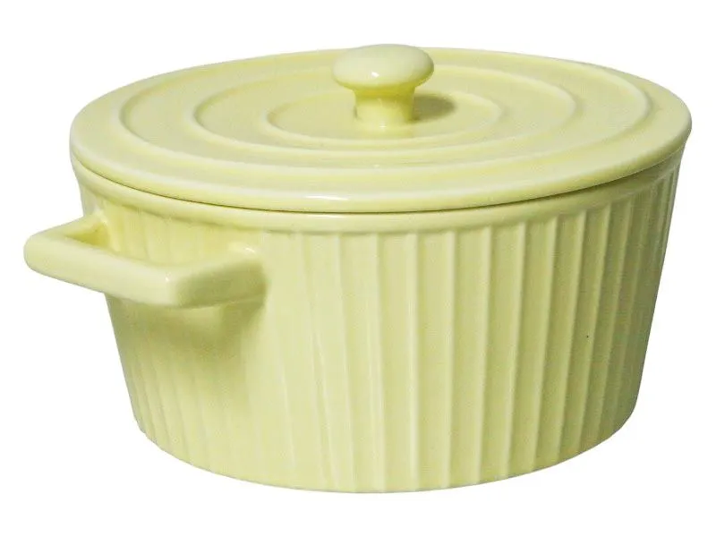 George & Mason Giallo Soup Pot & Lid- 21x17.5x11cm (1.0L) Light Yellow