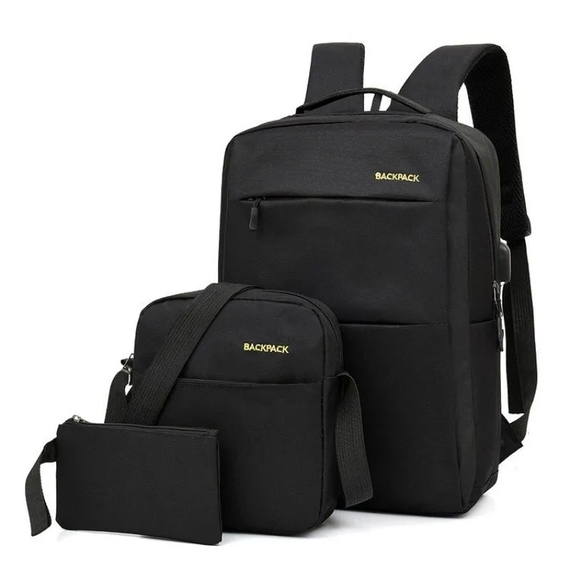 3 In 1 Men Bags Backpacks School Bags Laptop Bags Satchel