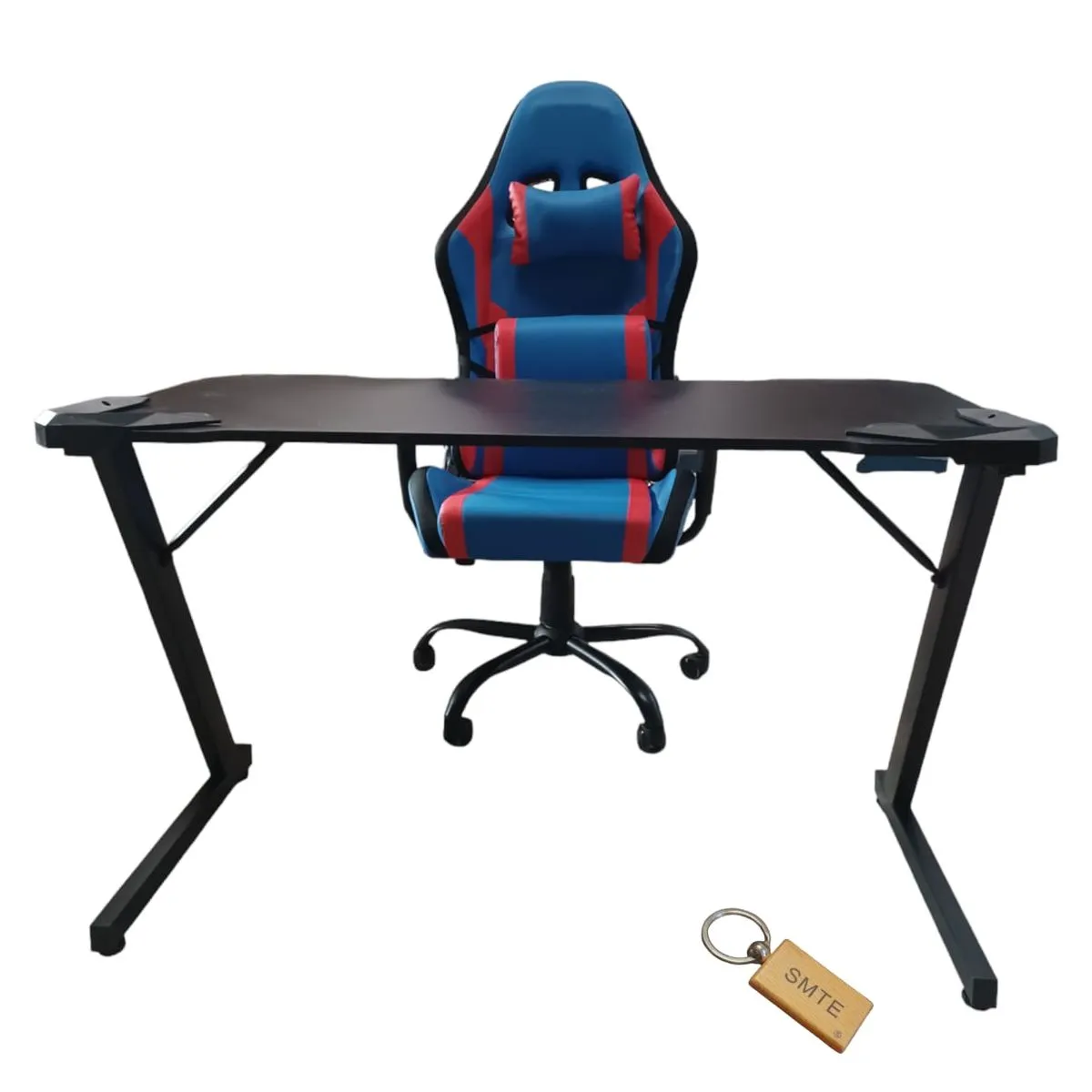 Smte-Ultimate Gaming Station: Chair & Desk Combo