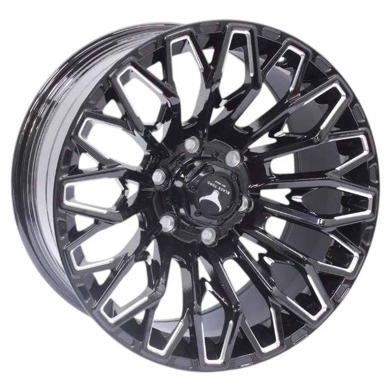 18" Rim - BT-460 6/139 Alloy Mag Wheels - Gloss Black - Set of 4