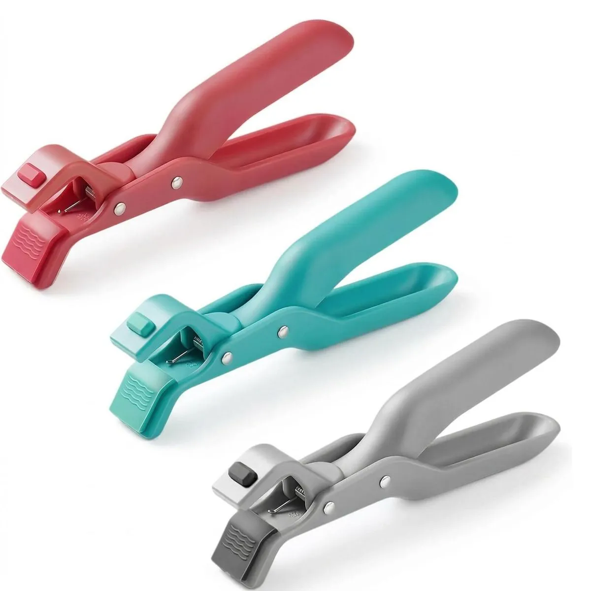 3-Pack Anti-Scald Hot Plate Grippers - Stainless Steel Bowl & Dish Clips