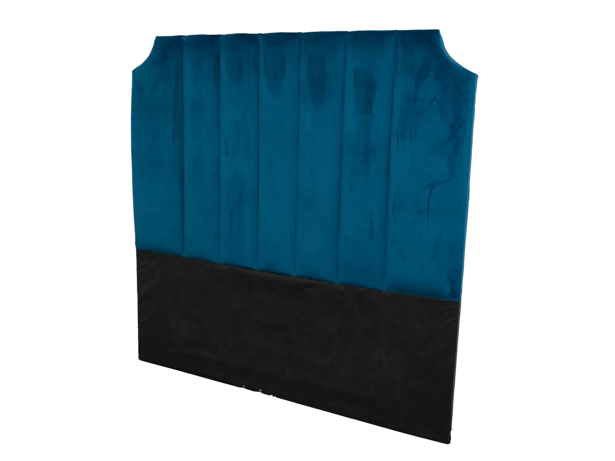 Henry Headboard - Double/Queen - Blue Velvet