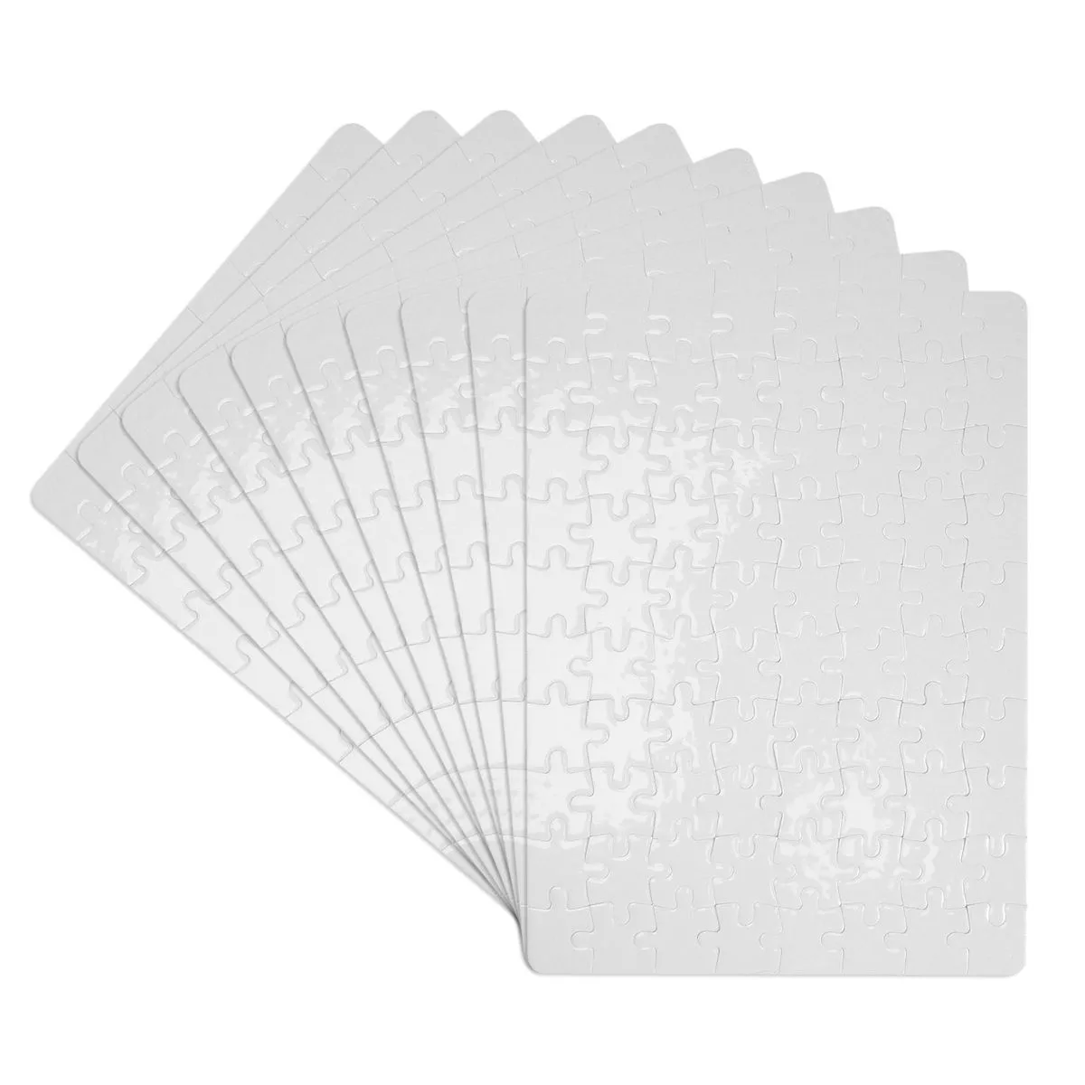 Sublimation Blank Puzzle 10Pcs/Lot DIY Craft A5 Jigsaw Puzzle