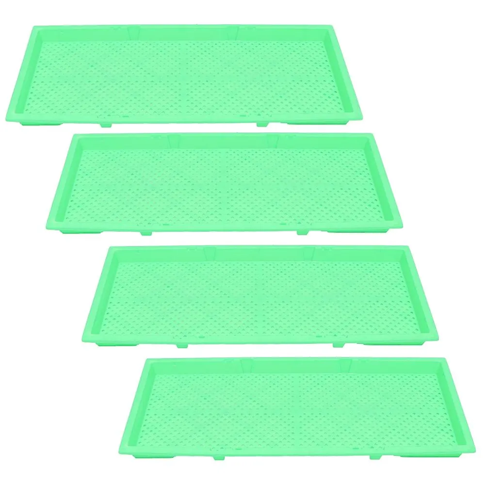 Garden Sprout Seedling Tray Storage Container Germination 4 Set 56cm