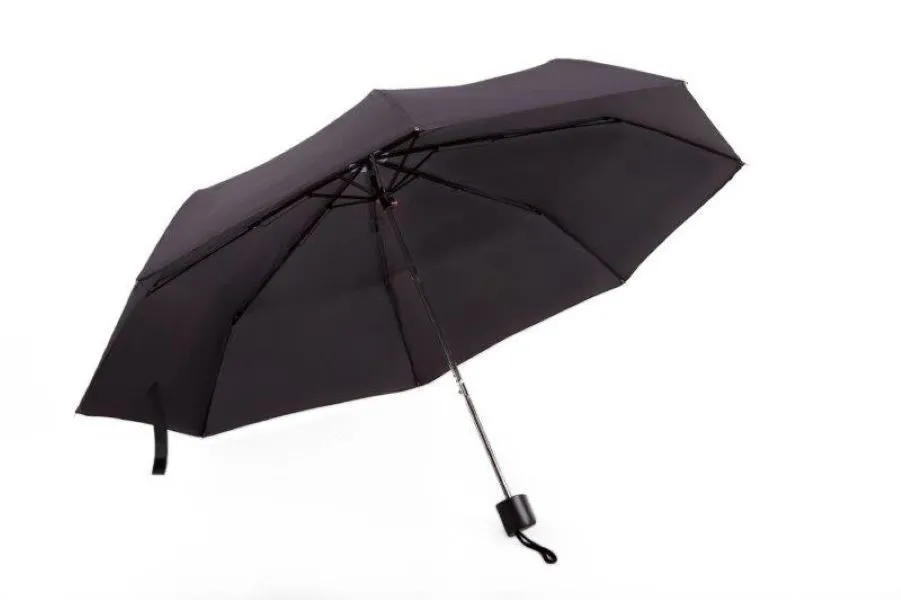 Alice Umbrellas 3 Fold Mini Compact - Black