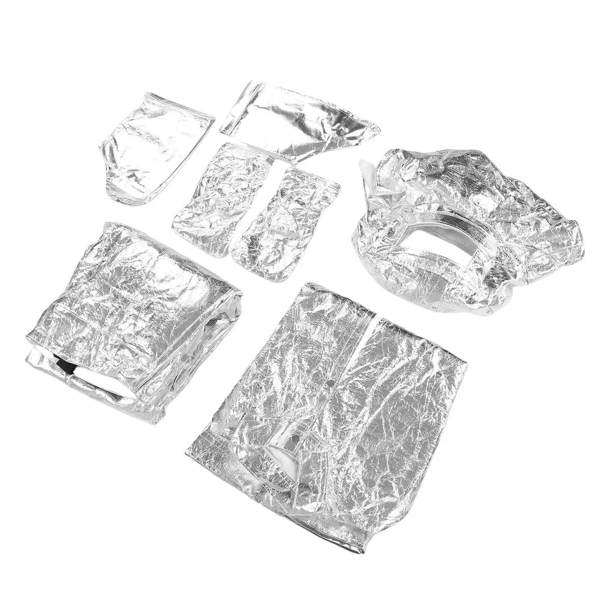 Aluminized Heat Insulated Suit 1000-1200 Fireproof Split