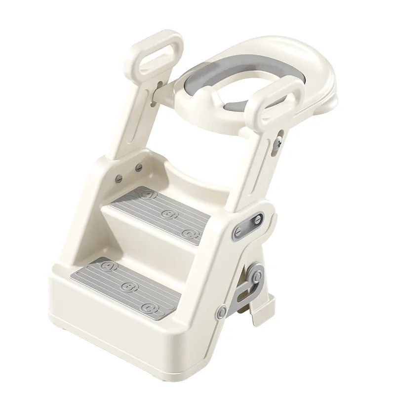 Kids Toilet Training Seat with Step Ladder - Foldable Potty Trainer