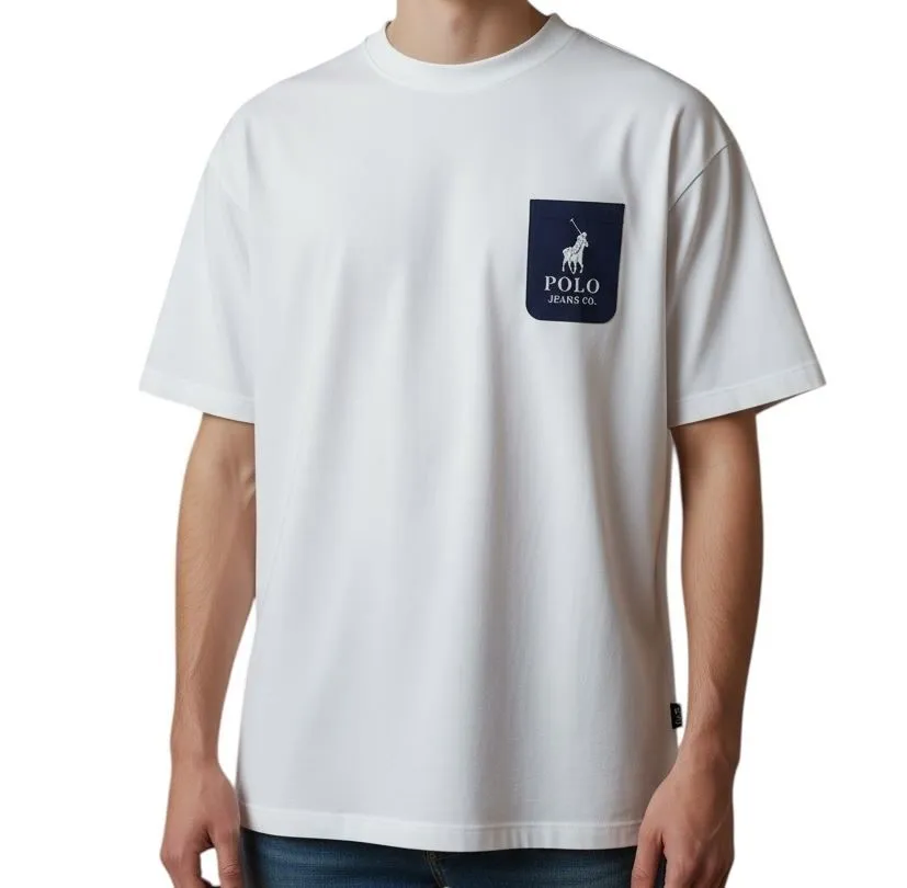 Polo Men PJC SS Pocket Logo Tee