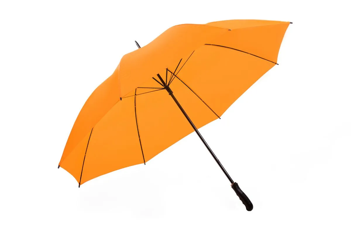 Alice Umbrellas Basic Windproof Golf Umbrella - Orange