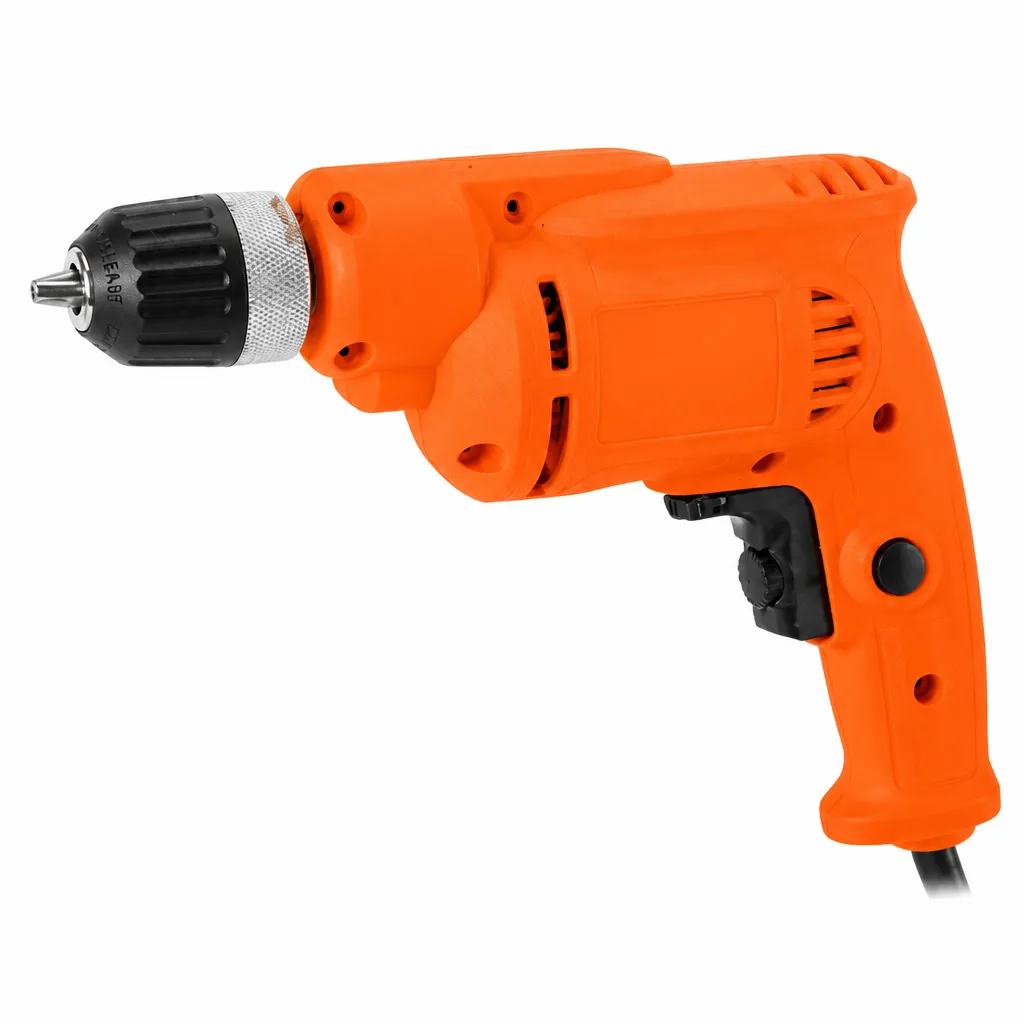 Electric Drill 550W for Home Projects 10MM Keyless Chuck Variable Speed