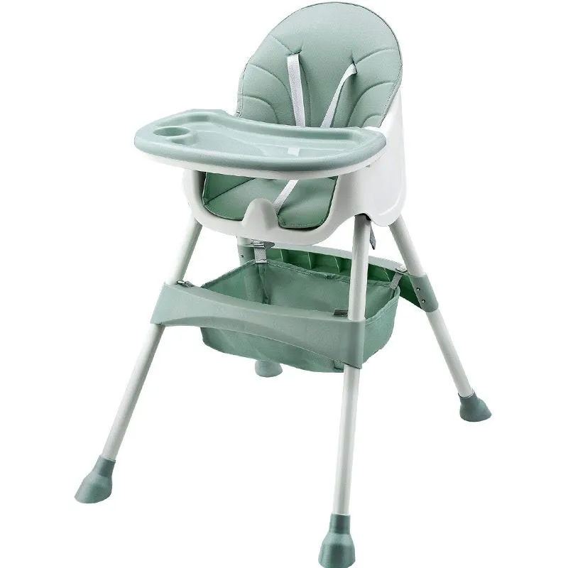 Baby High Chair W/Feeding Tray For Babies Food - Blue