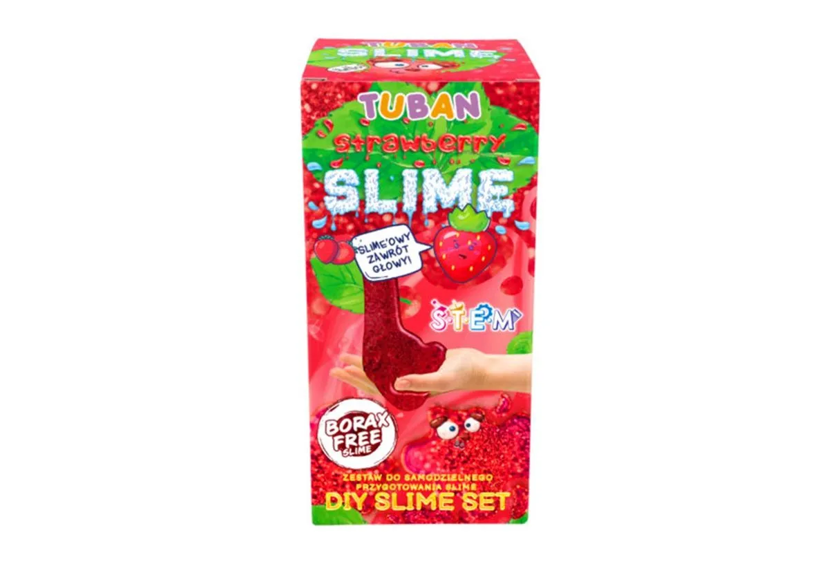 Tuban Kit - Diy Tuban Slime - Strawberry
