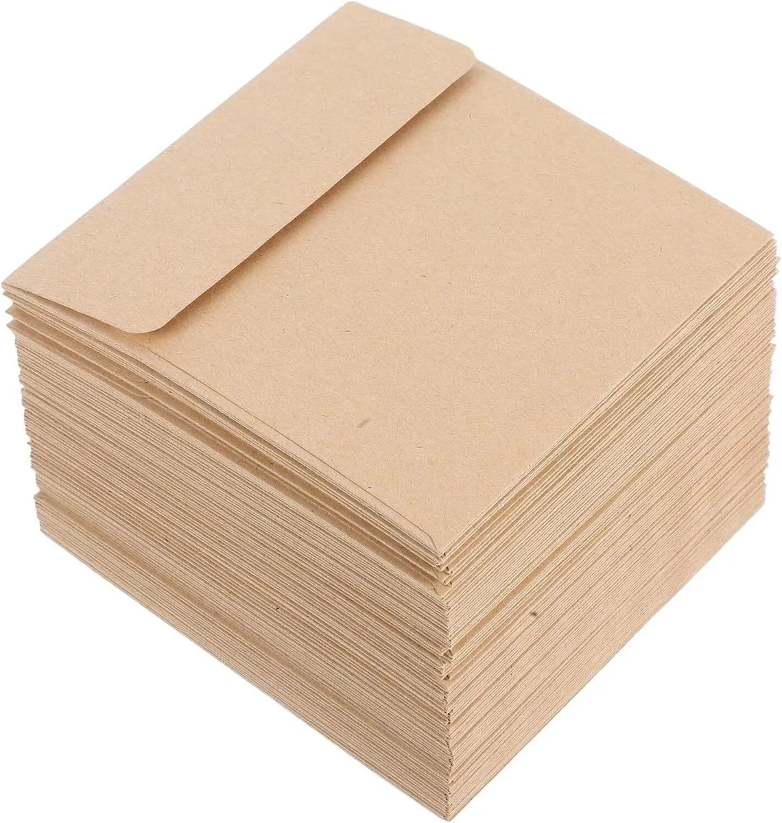 100pcs Kraft Paper Coin Envelopes Small Packets Card Envelopes for Office