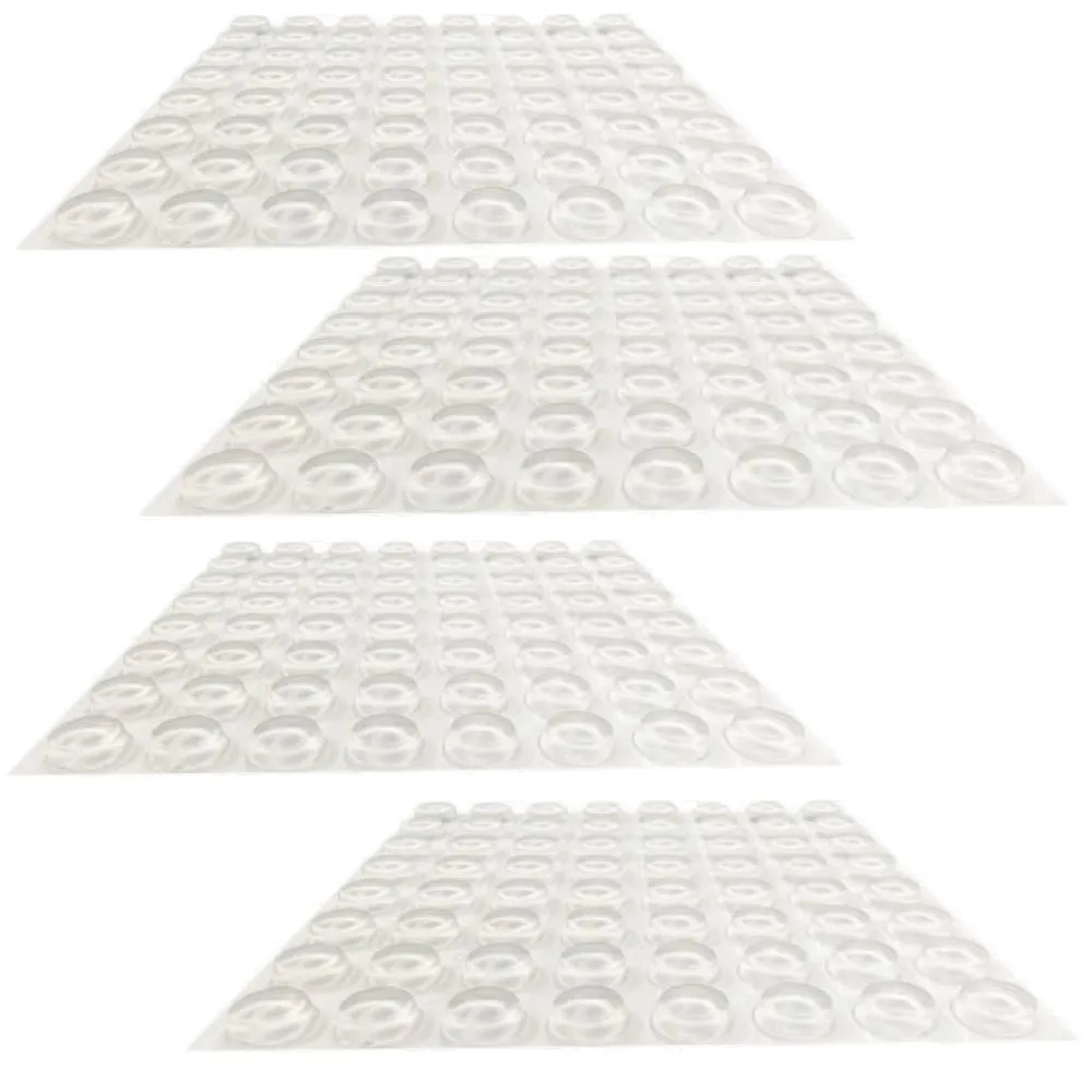 Home DIY Shock-Absorbing & Anti-Collision Silicone Pads 328 Pieces