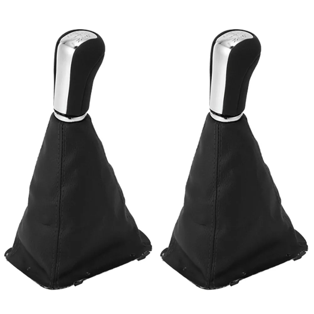 5 Speed Car Pu Leather Gear Shift Knob Shifting Gear Compatible with Toyota