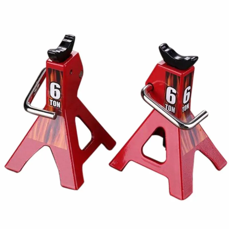 6 Ton Jack Metal Stands Repairing Tool for 1/10 Rc Car Traxxas Trx4