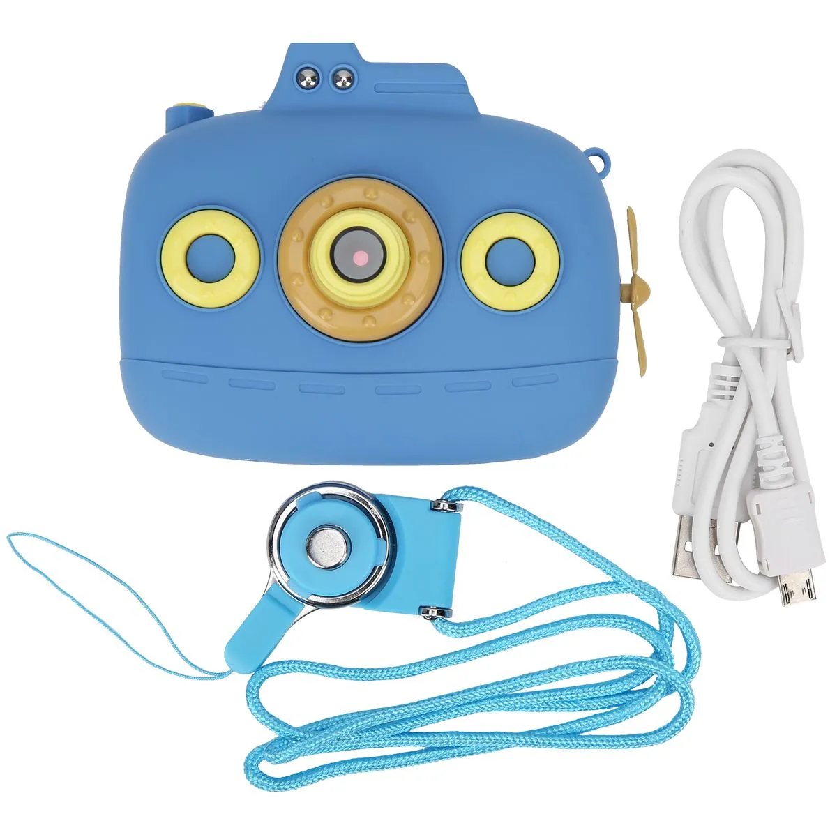 Blue Boat Kids Digital Camera Gift
