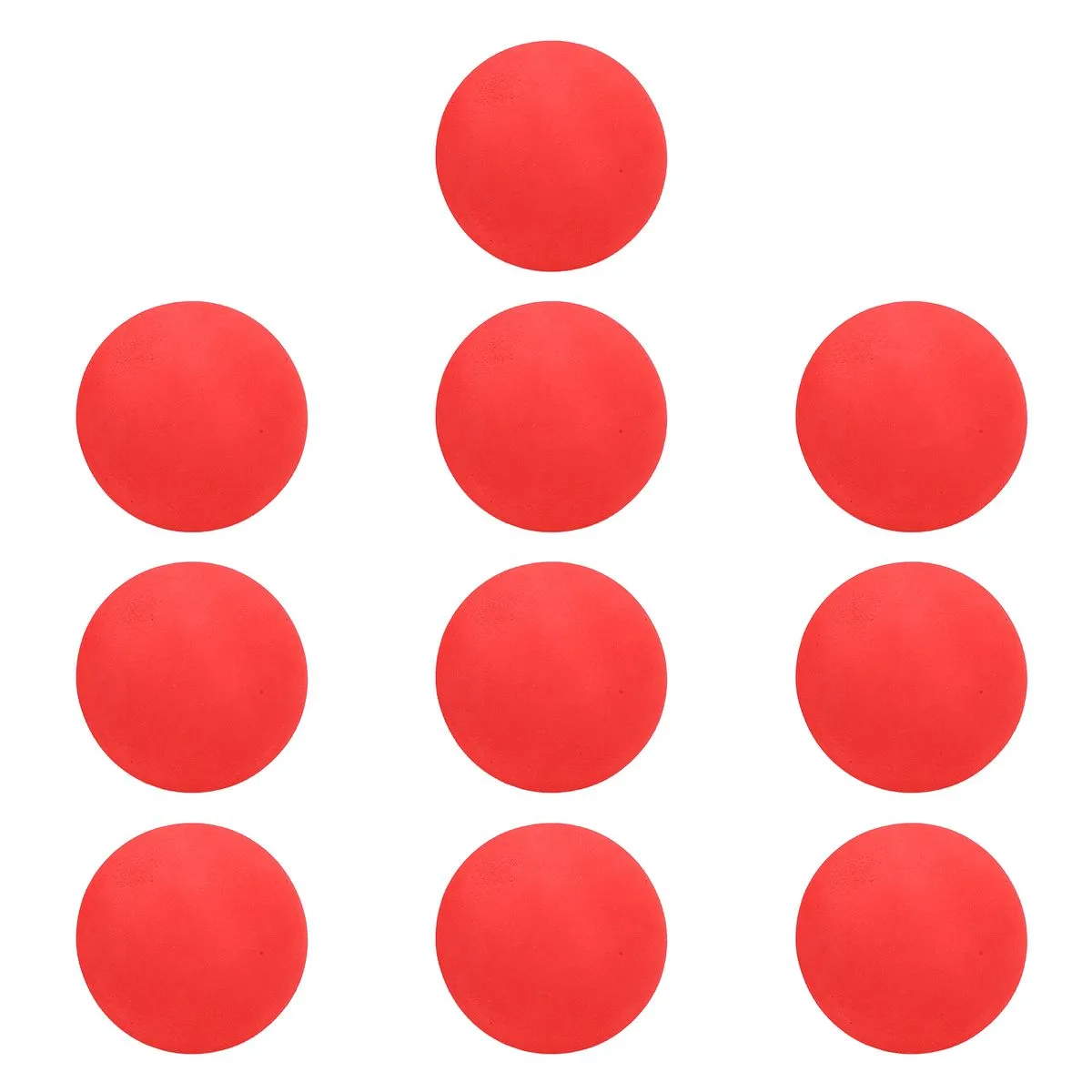 EVA Foam Golf Balls- 10piece, 65mm Red