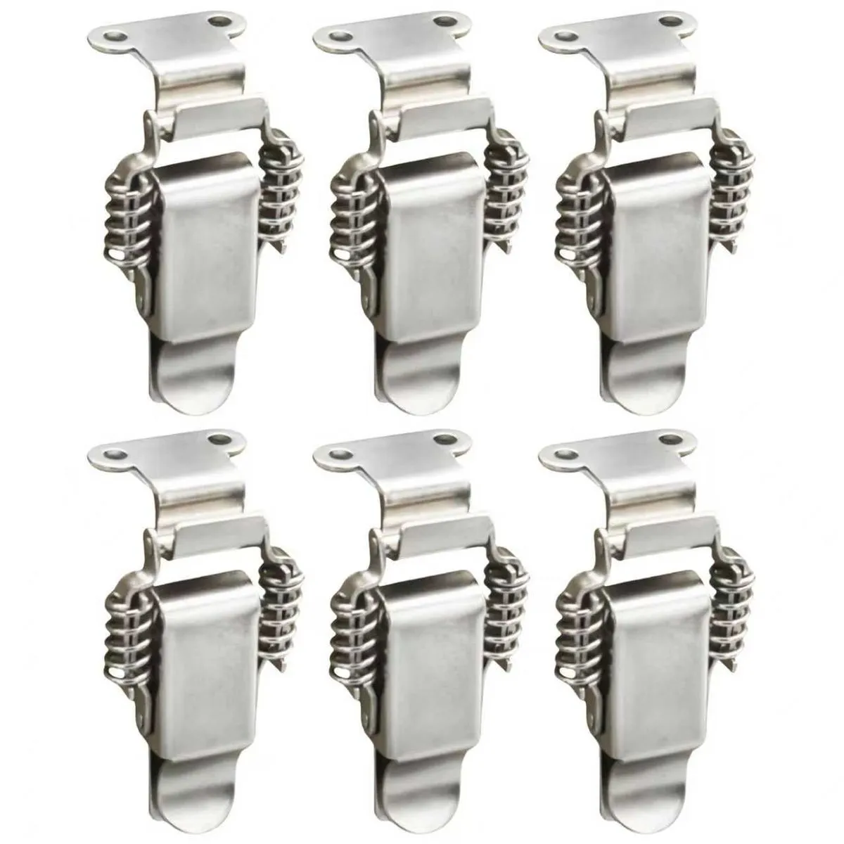 L Size 304 Stainless Steel Toggle Latches Spring Loaded Clamp Clips