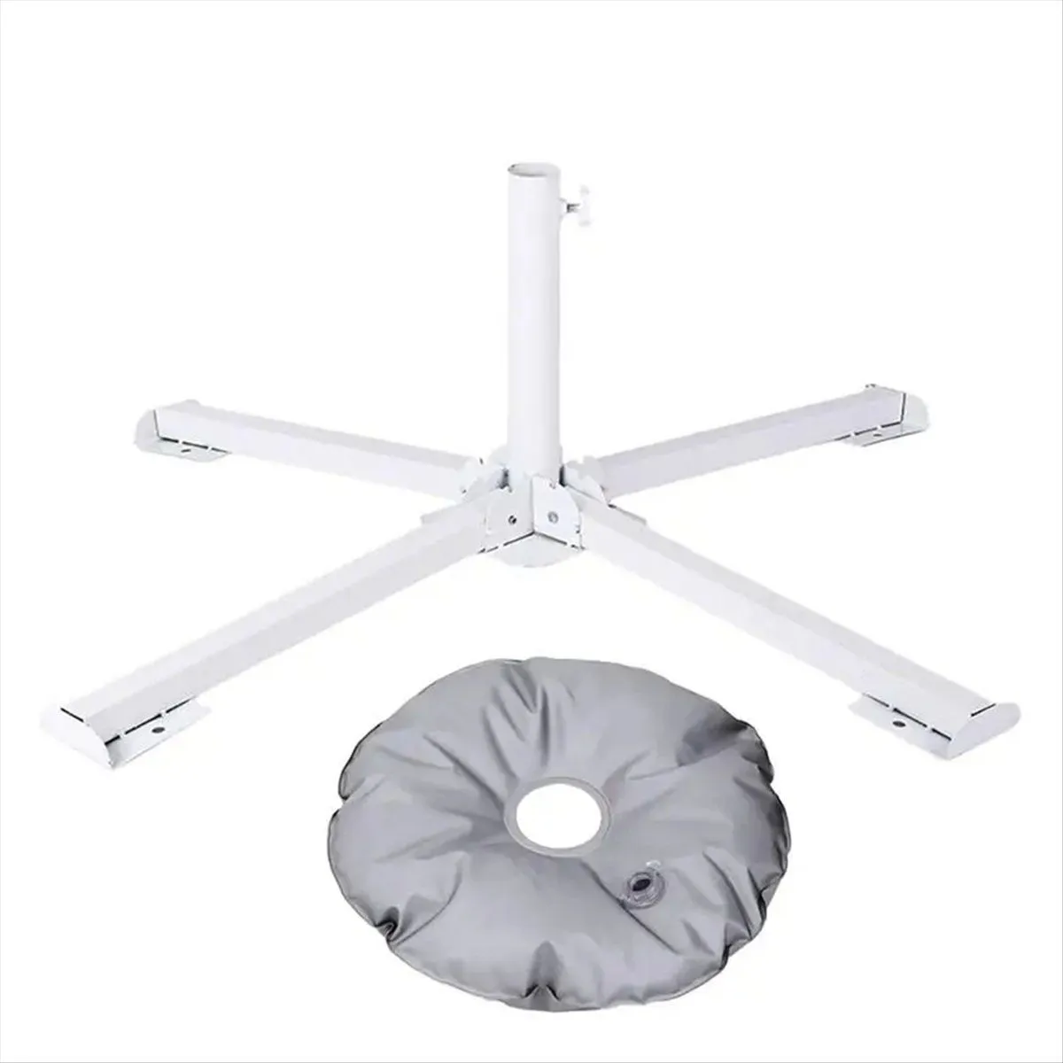 Umbrella Base Foldable Outdoor Patio Parasol Weight Base Black