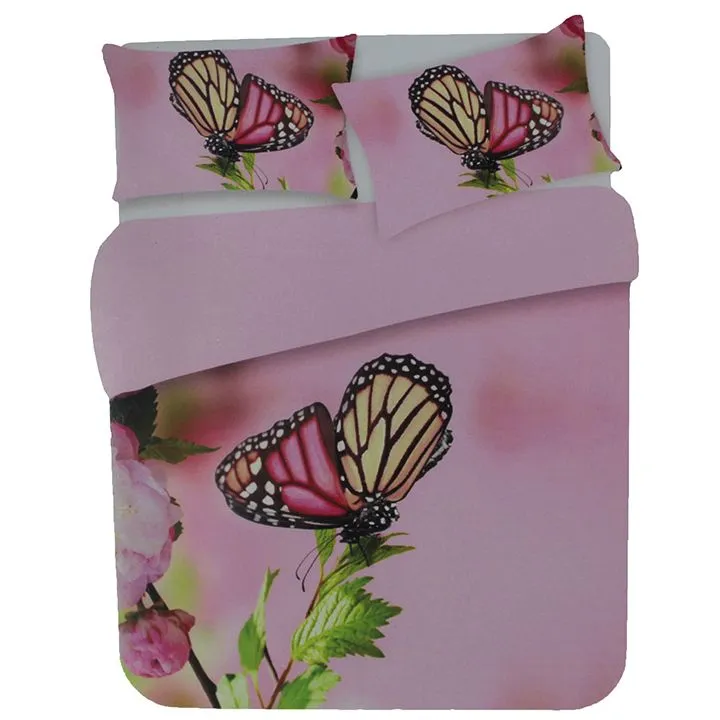 Butterfly Duvet Cover Set - Single