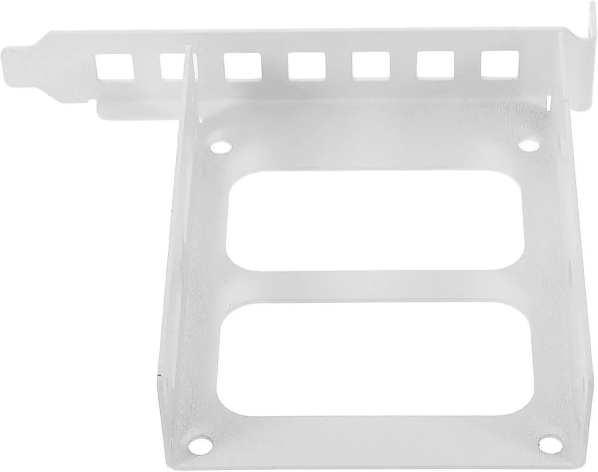 Pci Slot Hard Drive Bracket 2.5-inch Metal Rear Panel Mount Tray