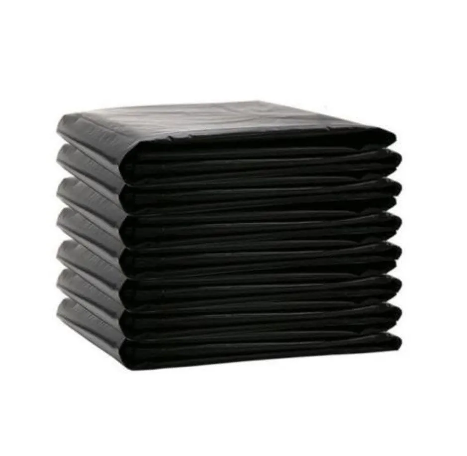 Refuse Bags Heavy Duty (20 mic) Black Bags - 100 Pack