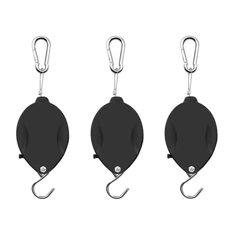 Retractable Plant Hanger Plant Pulleys Compatible with Universal
