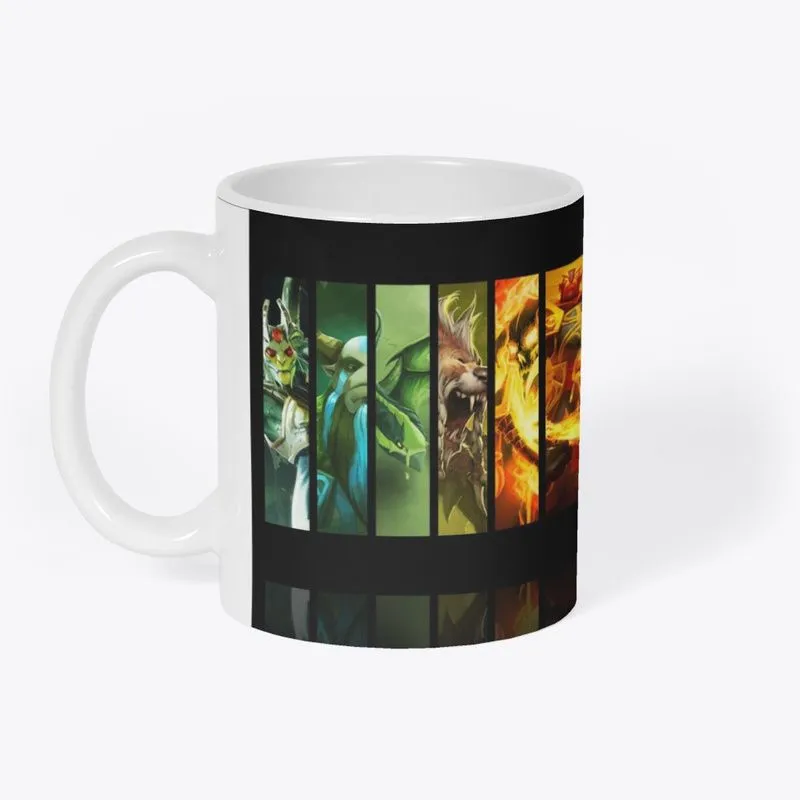 Hero Blocks - DOTA 2 Coffee Mug