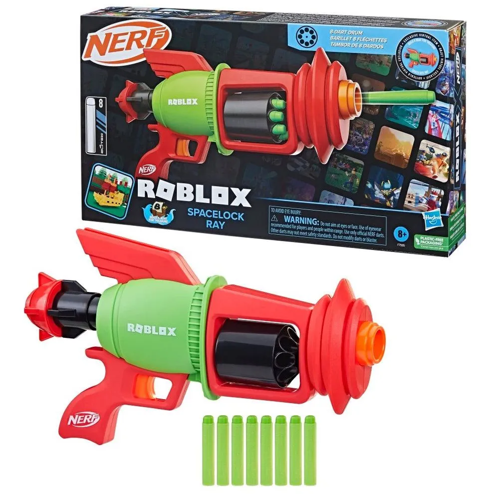 Nerf Roblox Space lock Ray Dart Blaster