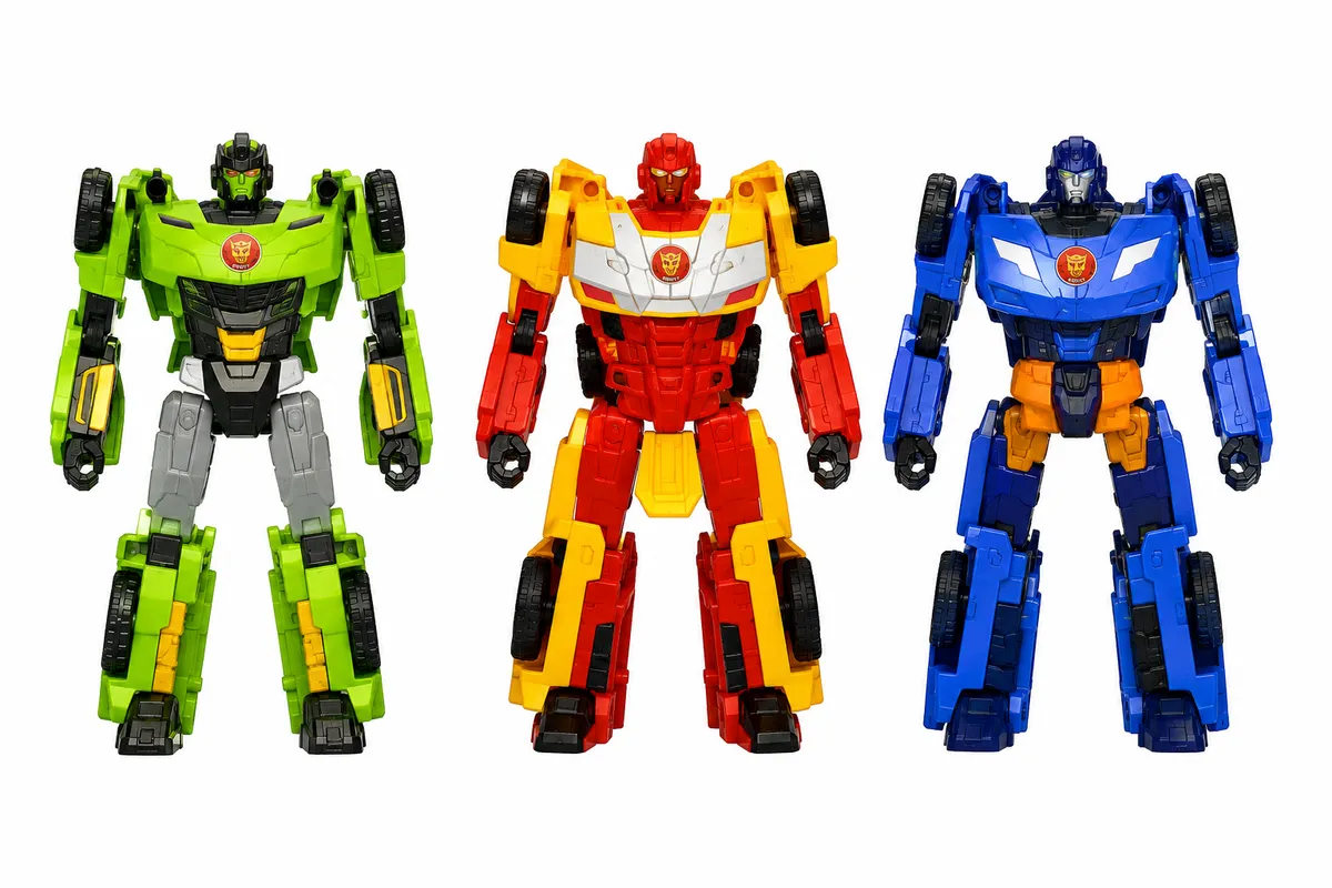 Mechatronic Transforming Robot Car - 3 Piece