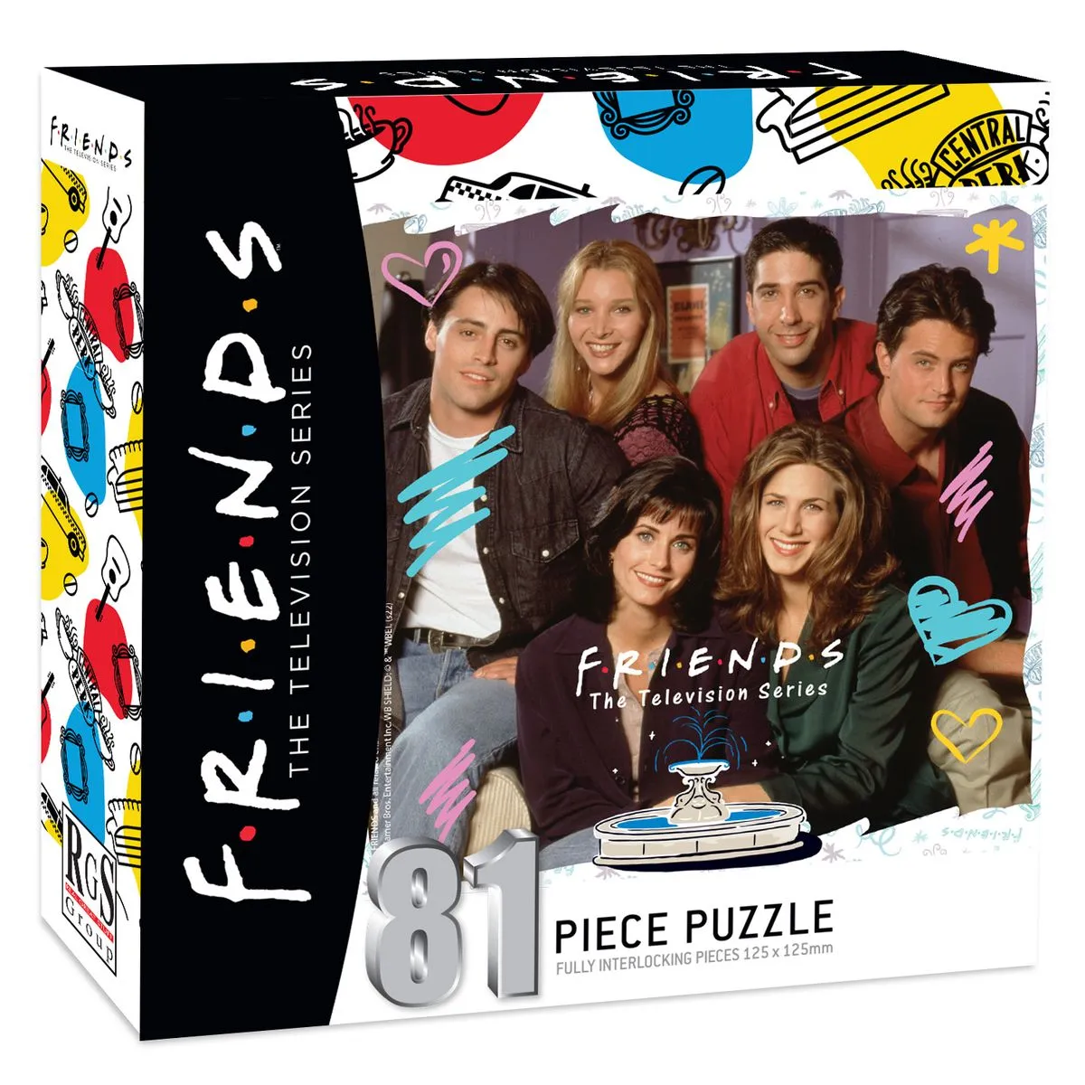 RGS Group Friends in Apartment 81 Piece Collectable Puzzle
