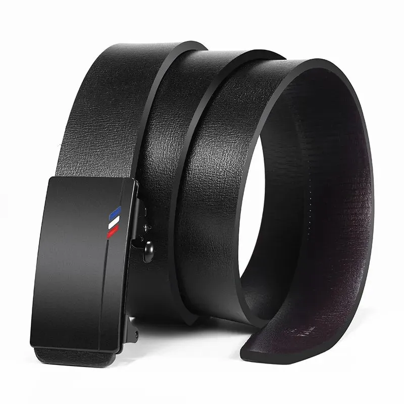 Belt MEN'S Toothless Automatic Buckle Casual Men Belt Business Fashion Belt