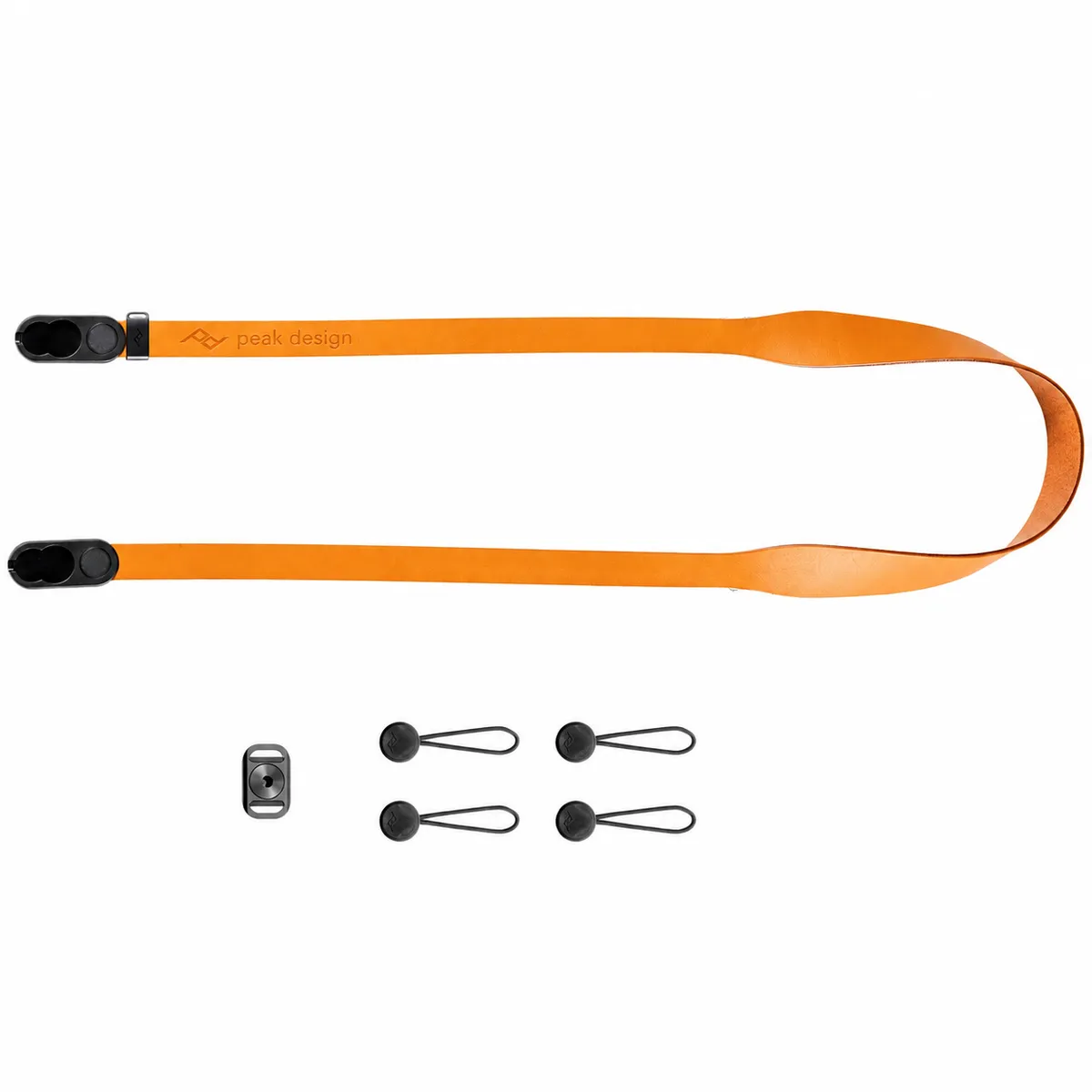 Peak Design Form Leather Standard Camera Strap with Anchor Link - Amber