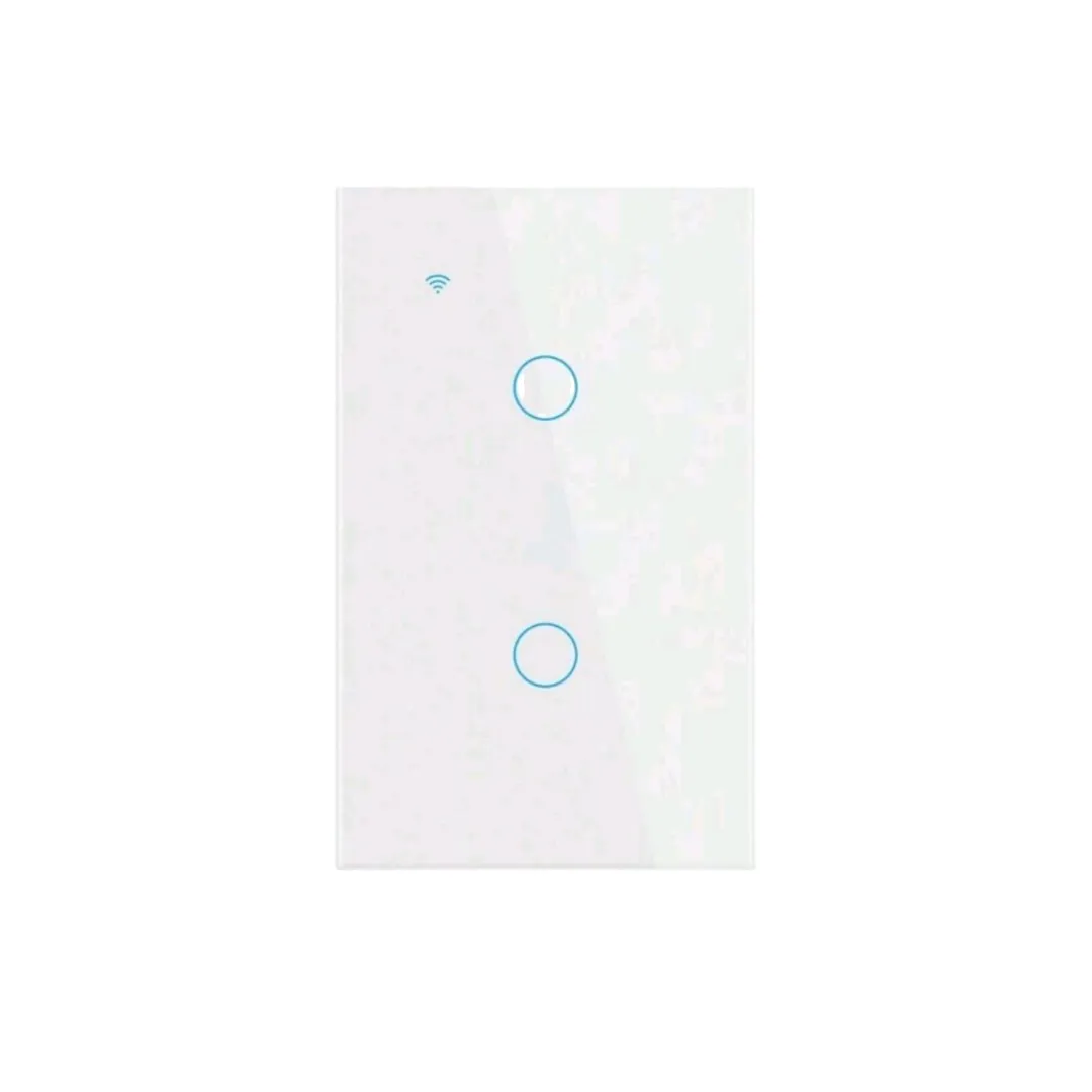 Smart Wi-Fi Touch Light Switch - 2 Gang
