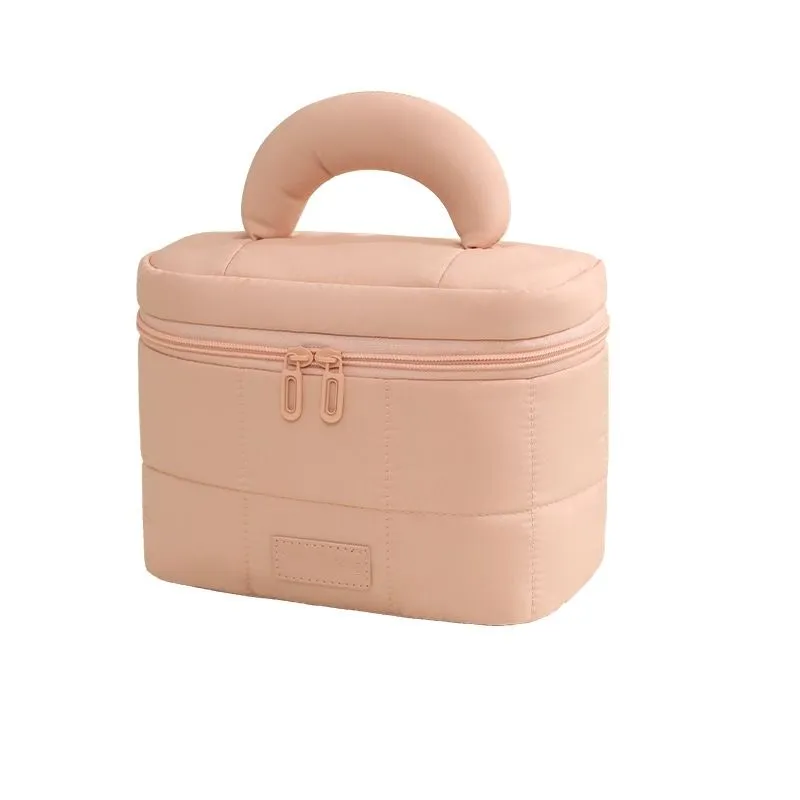 Makeup Bag, Portable Cosmetic Bag, Large Capacity Travel Makeup Organizer