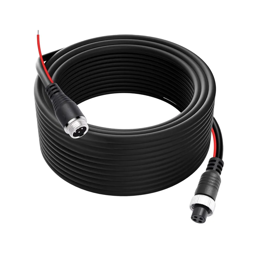 4 Pin Car Camera Video Cable with Reverse Trigger Line 15M