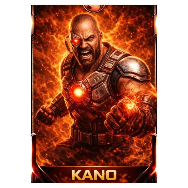 Mortal Kombat Kano - A1 Poster