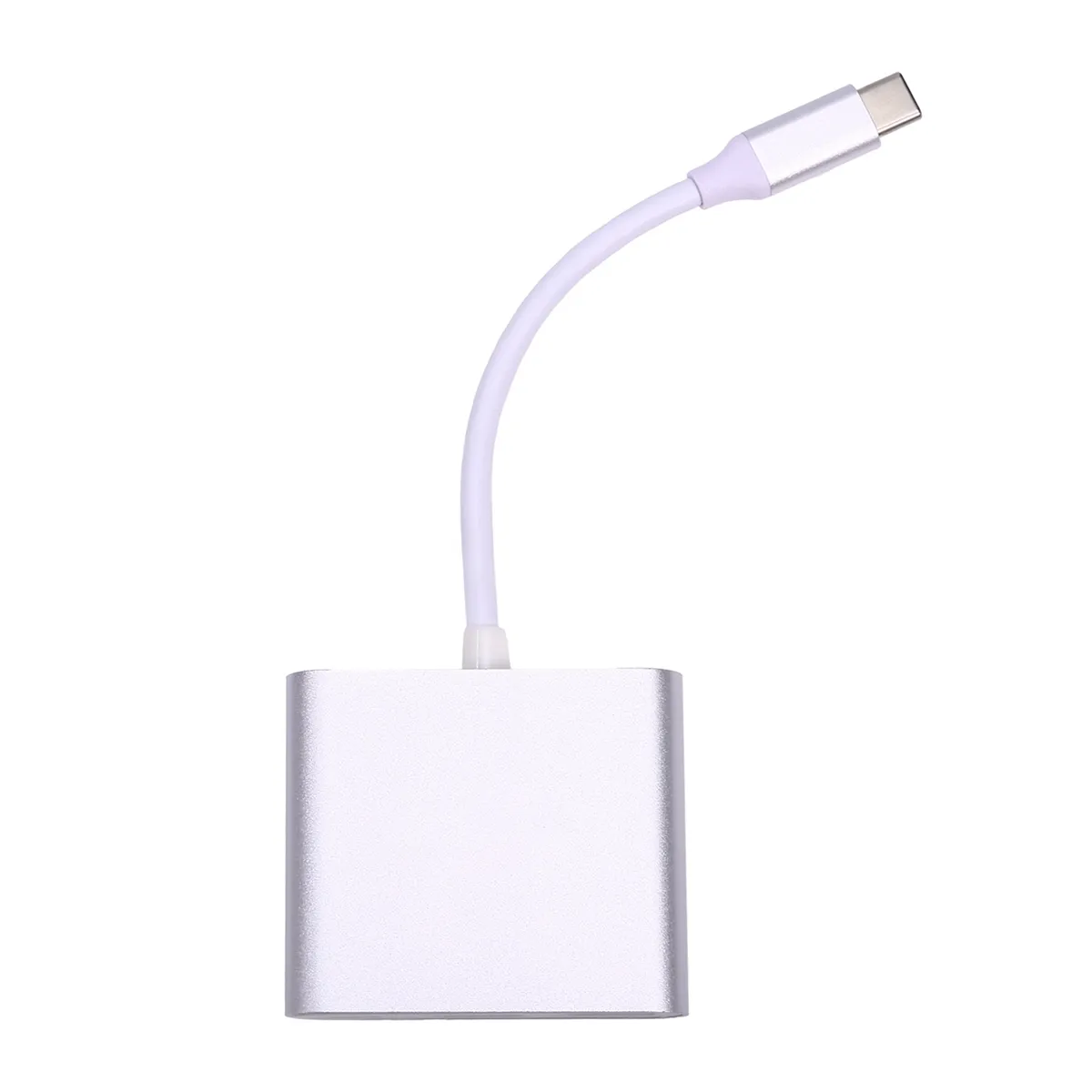 3 in 1 Type-C To Hdmi-Compatible 4K Adapter Cable Converter