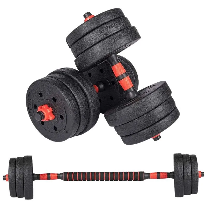 Multi-Purpose Barbell and Dumbbell Weight Set