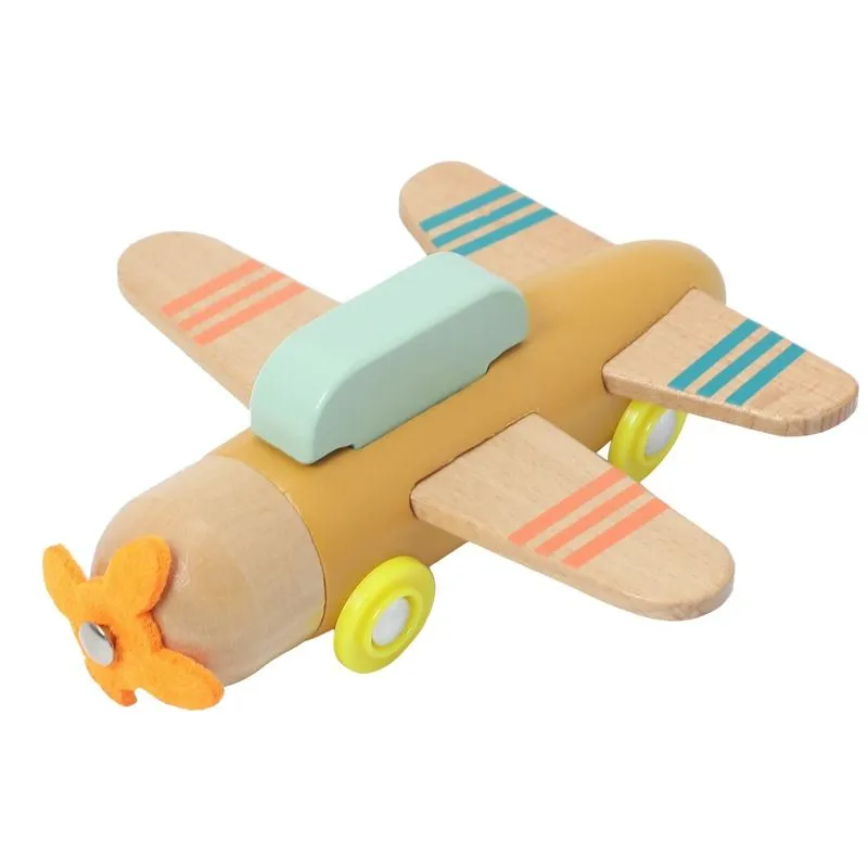 iKids Wooden Glider Airplane