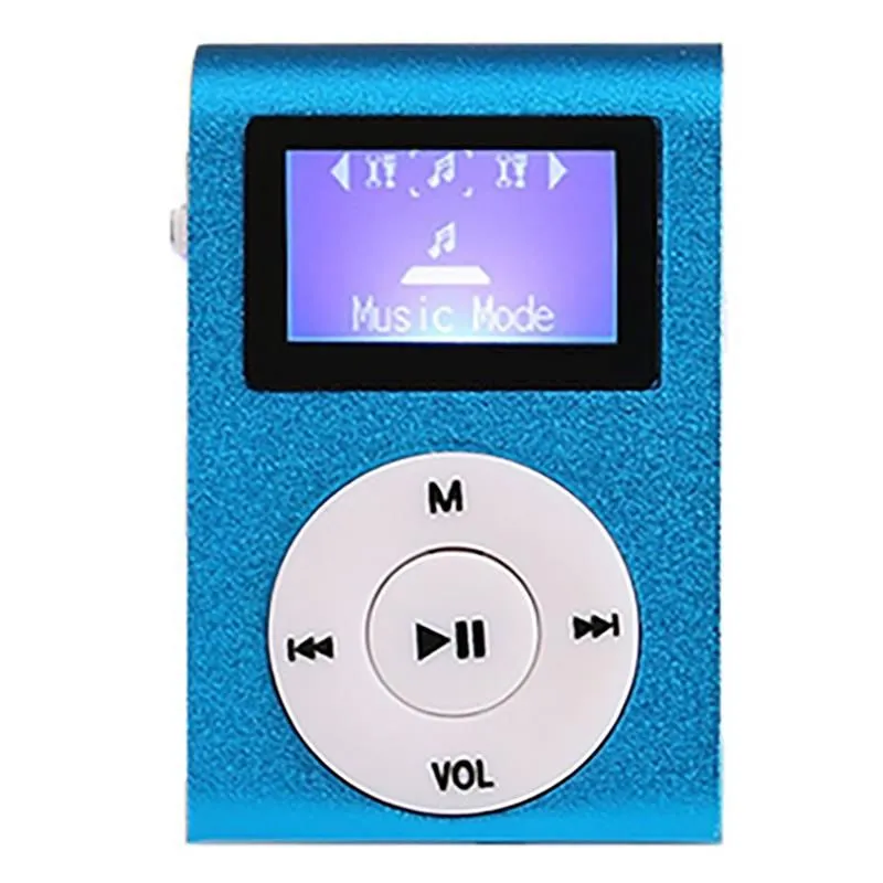 Metal with screen card with screen MP3 iron clip mini shelf mp3