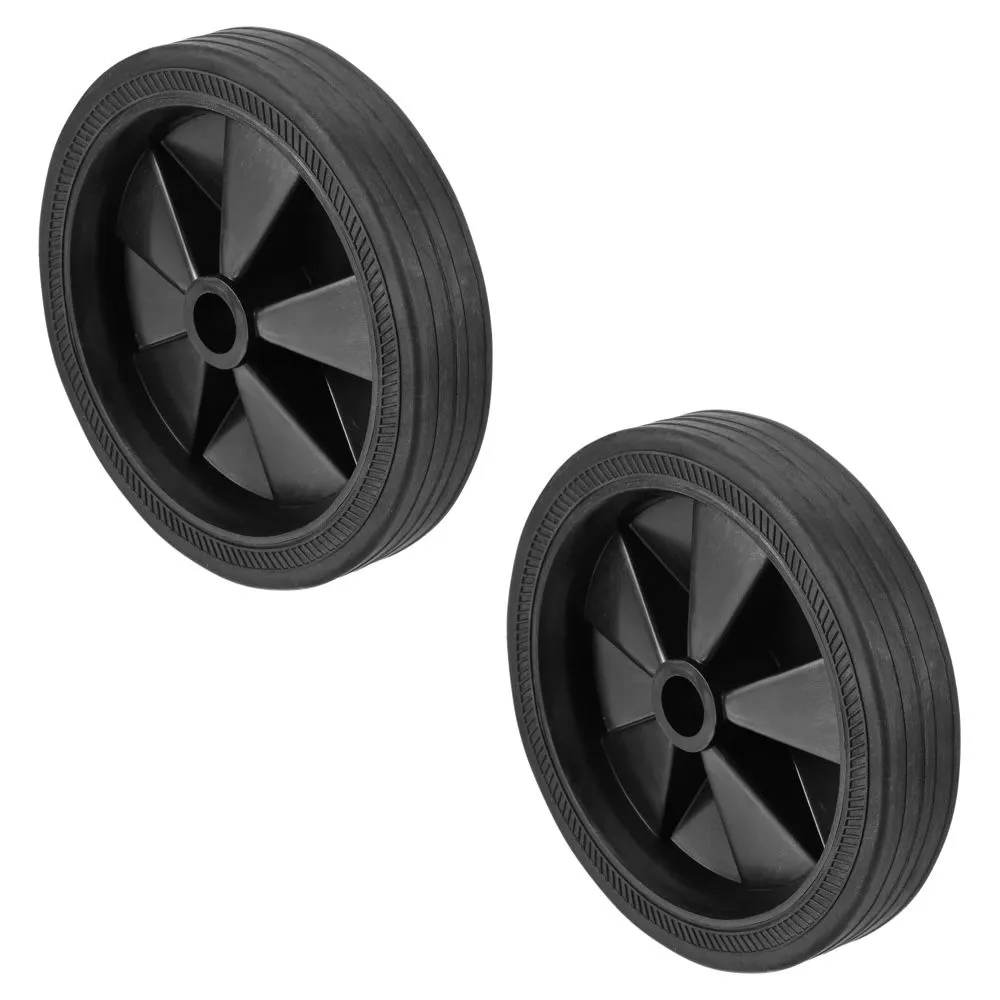 Tools Non-Slip Air Compressor Castor Wheel Replacement Set of 2 - 12cm